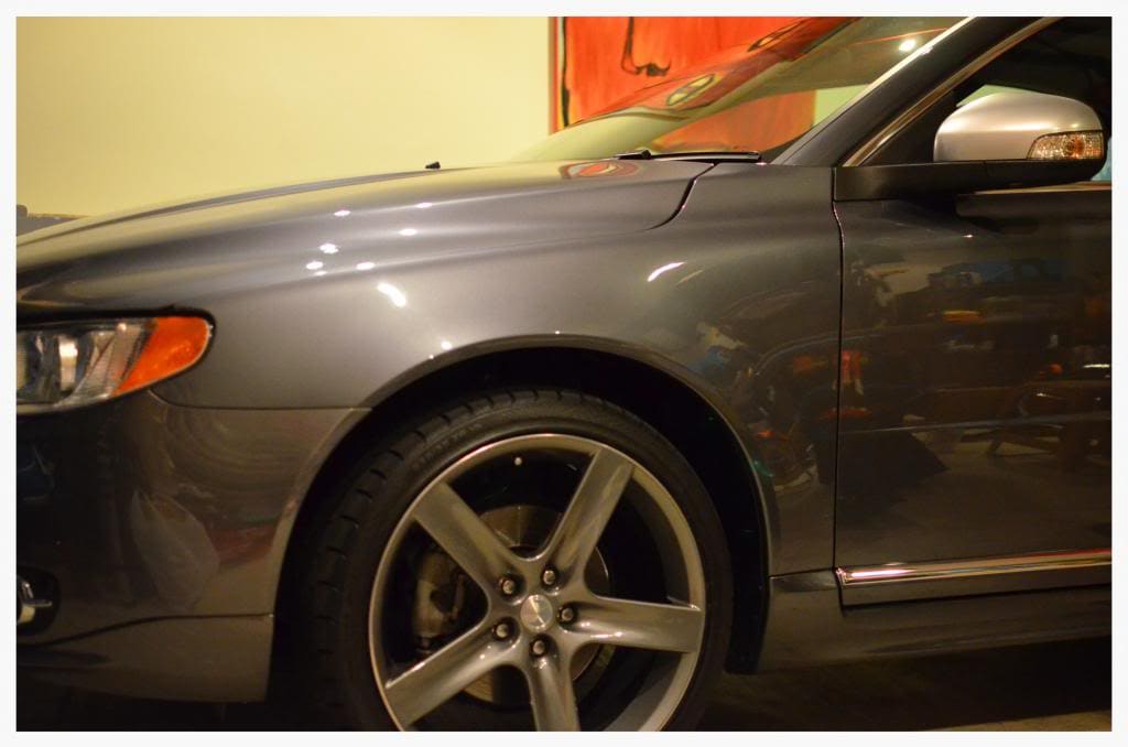 2008 Volvo S80 with Volution Titan wheels