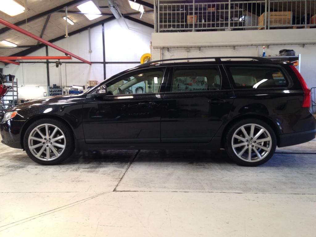 2008 Volvo V70 with 19x9 wheels