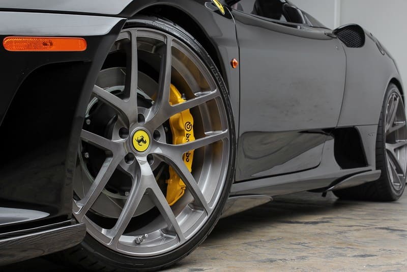 2009 Ferrari F430 with 20x8.5 Modulare B18 wheels