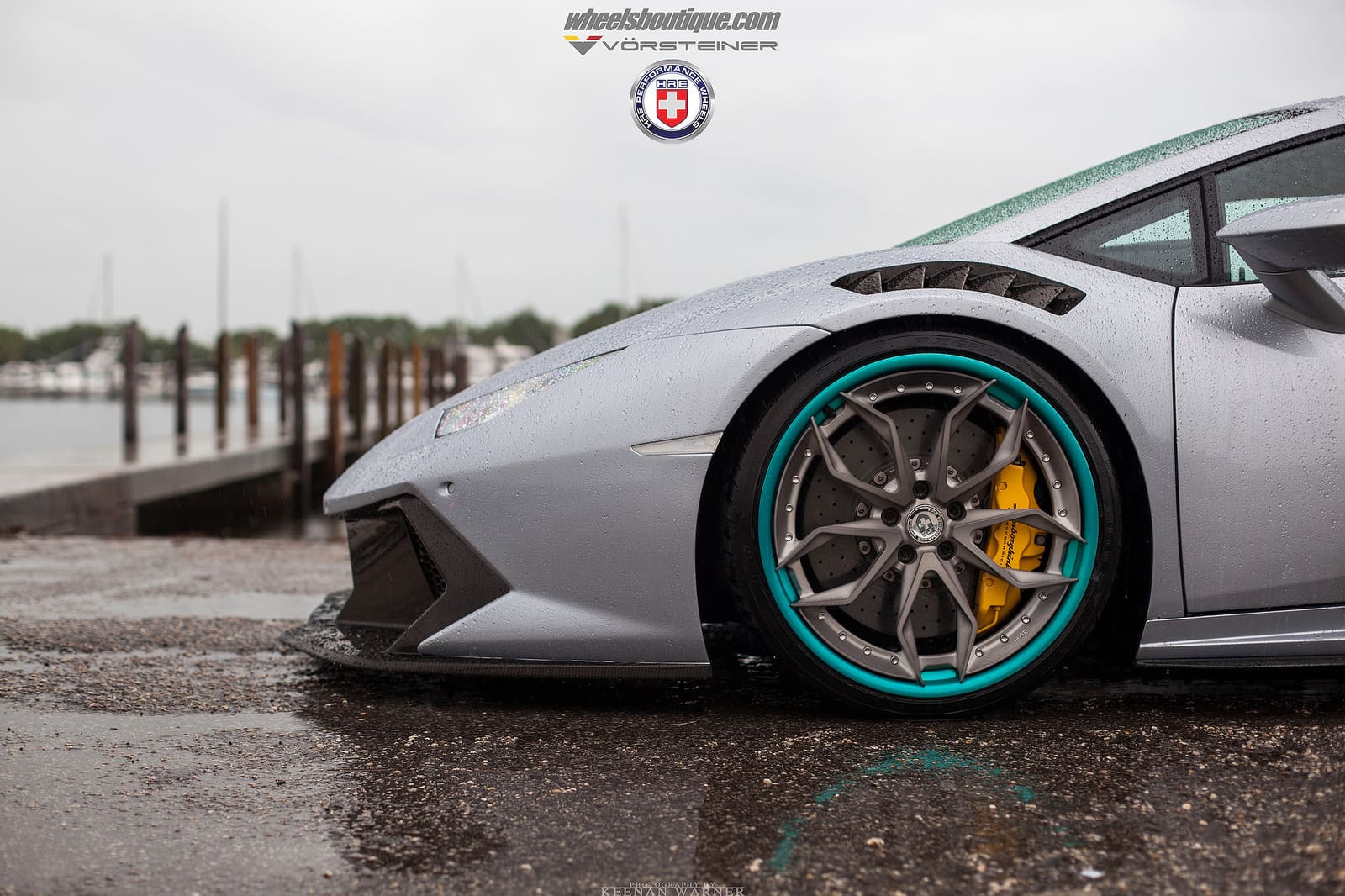 2015 Lamborghini Huracan with 20x9 HRE S201 wheels