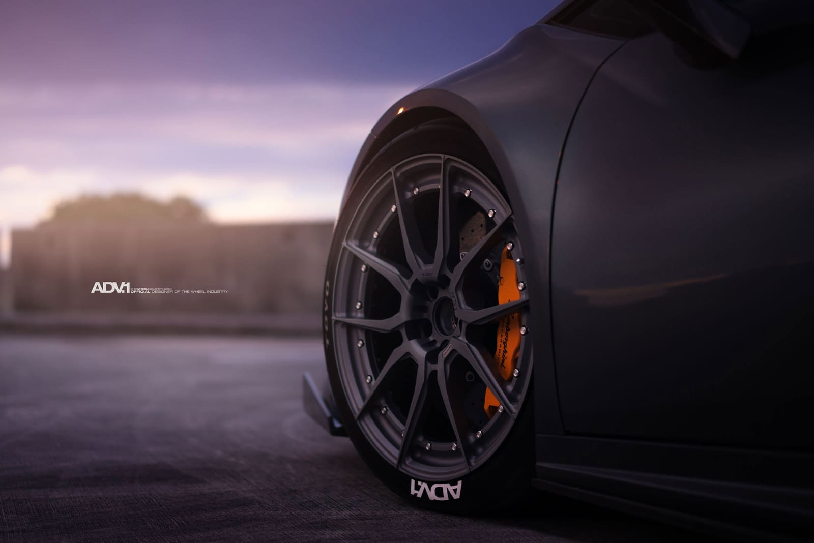 2015 Lamborghini Huracan with 19x9 ADV 5.0 MV2 CS wheels