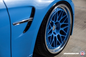 2015 BMW M3 with 20x9.5 HRE Classic 300 wheels