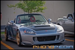2004 Honda S2000 with 17x8.5 Rays Engineering Gramlights 57C wheels