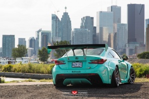 2015 Lexus RC F with 20x10.5 Vossen VPS 301 wheels