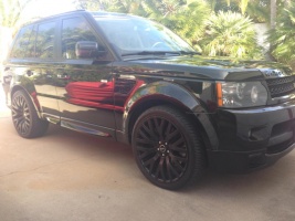 2011 Land Rover Range Rover Sport with Kahn wheels