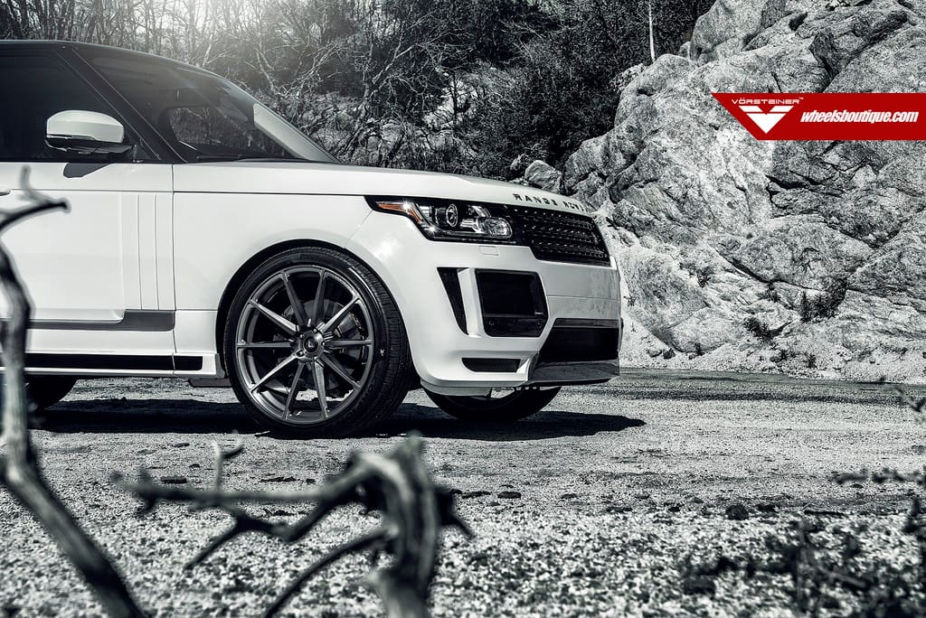 2015 Land Rover Range Rover with 24x10 Vorsteiner Sport Race Forged VSR-163 wheels