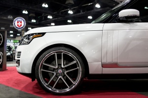 2013 Land Rover Range Rover with HRE G102 wheels