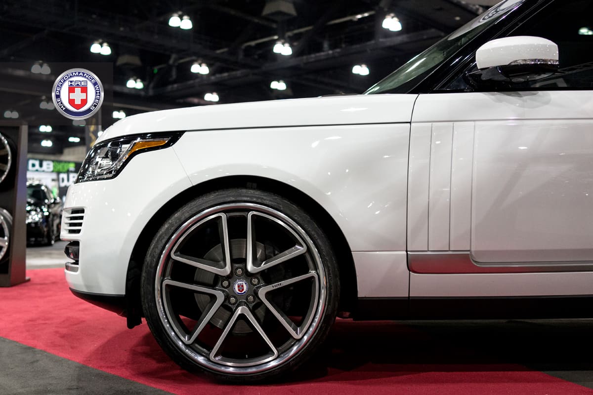 2013 Land Rover Range Rover with HRE G102 wheels