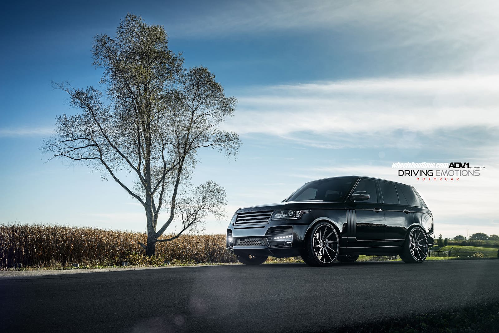 2015 Land Rover Range Rover with 24x11 ADV 10R Deep Concave CS wheels