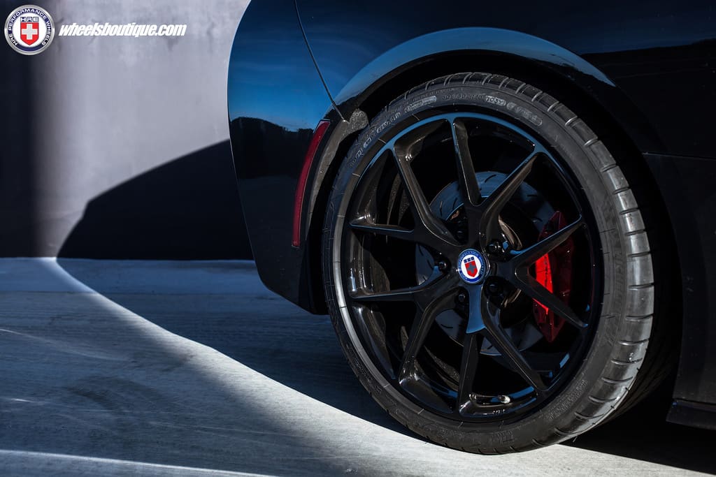 2015 Chevrolet Corvette with 19x9.5 HRE P101 wheels