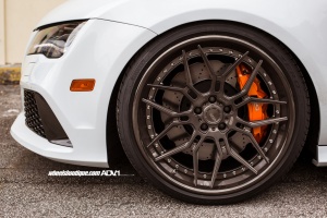 2015 Audi RS 7 with 21x10.5 ADV 7 Track Spec SC wheels