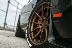 2014 Dodge Challenger with 20x10 ADV 5.0 TS CS wheels