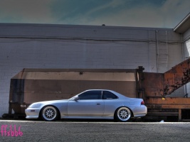 1998 Honda Prelude with 17x8 BBS RYII wheels