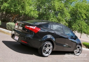2012 Kia Rio with Giovanna Closeouts G-Racing Tokyo wheels