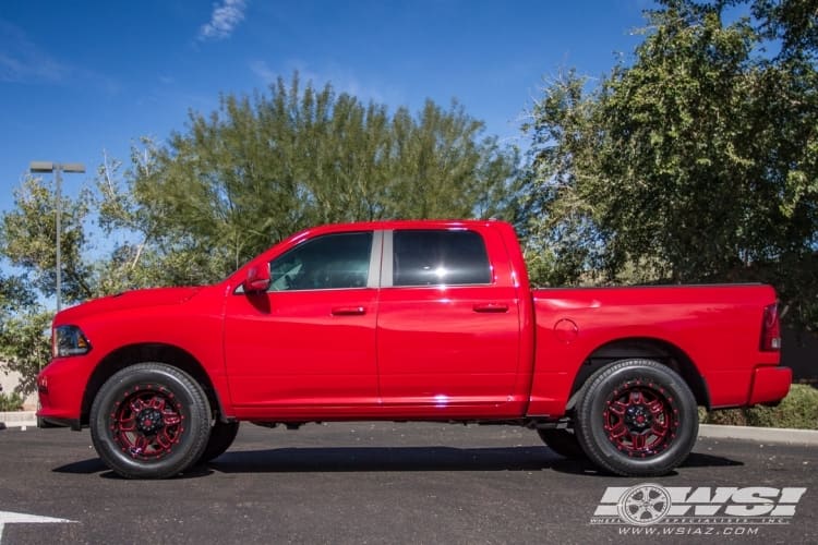 2015 RAM 2500 with RBP OFF Road 86R Tactical wheels