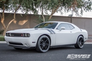 2013 Dodge Challenger with Koko Kuture Massa-7 wheels