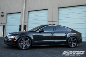 2012 Audi A7 with Giovanna Dublin-5 wheels