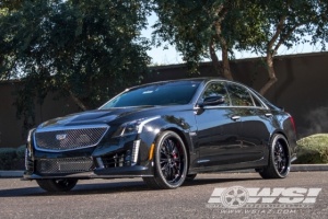 2016 Cadillac CTS with TSW Monaco wheels