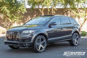 2013 Audi Q7 with Heavy Hitters HH15 wheels
