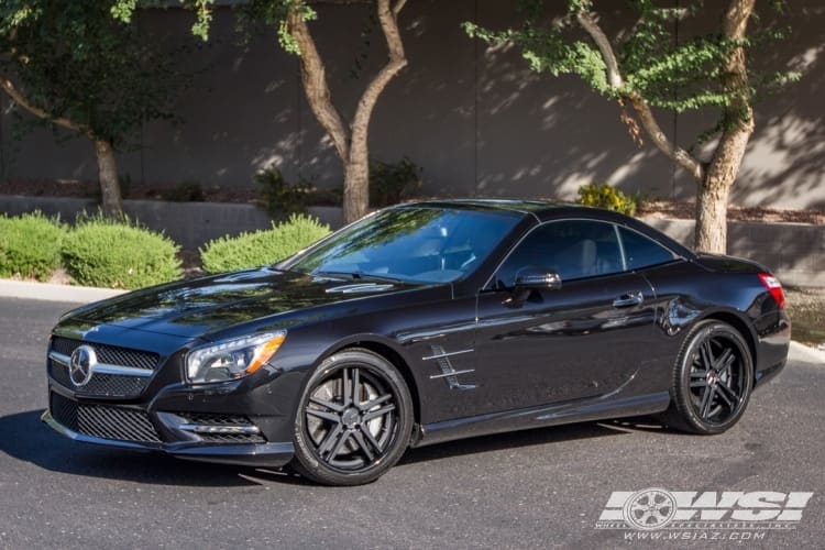 2015 Mercedes-Benz SL-Class with Mandrus Simplex wheels