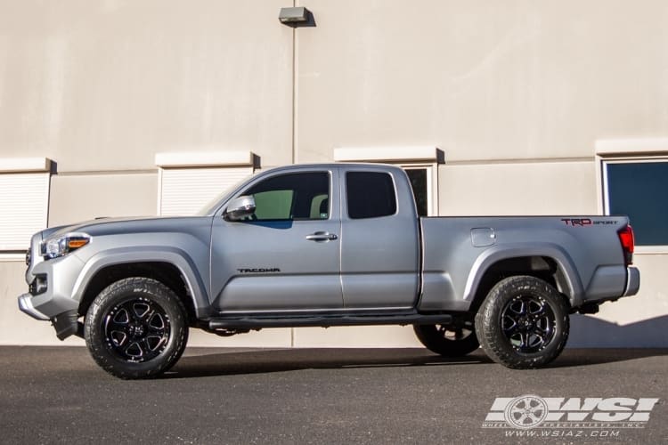 2016 Toyota Tacoma with Hostile Havoc-6 wheels