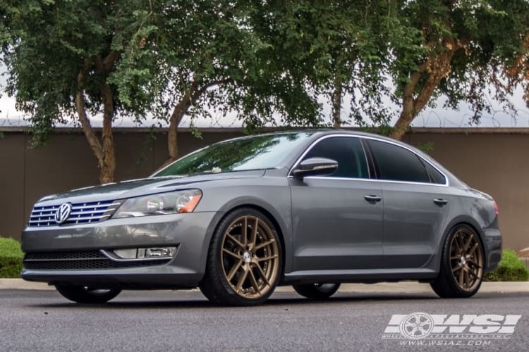 2012 Volkswagen Passat with Gianelle Monaco wheels