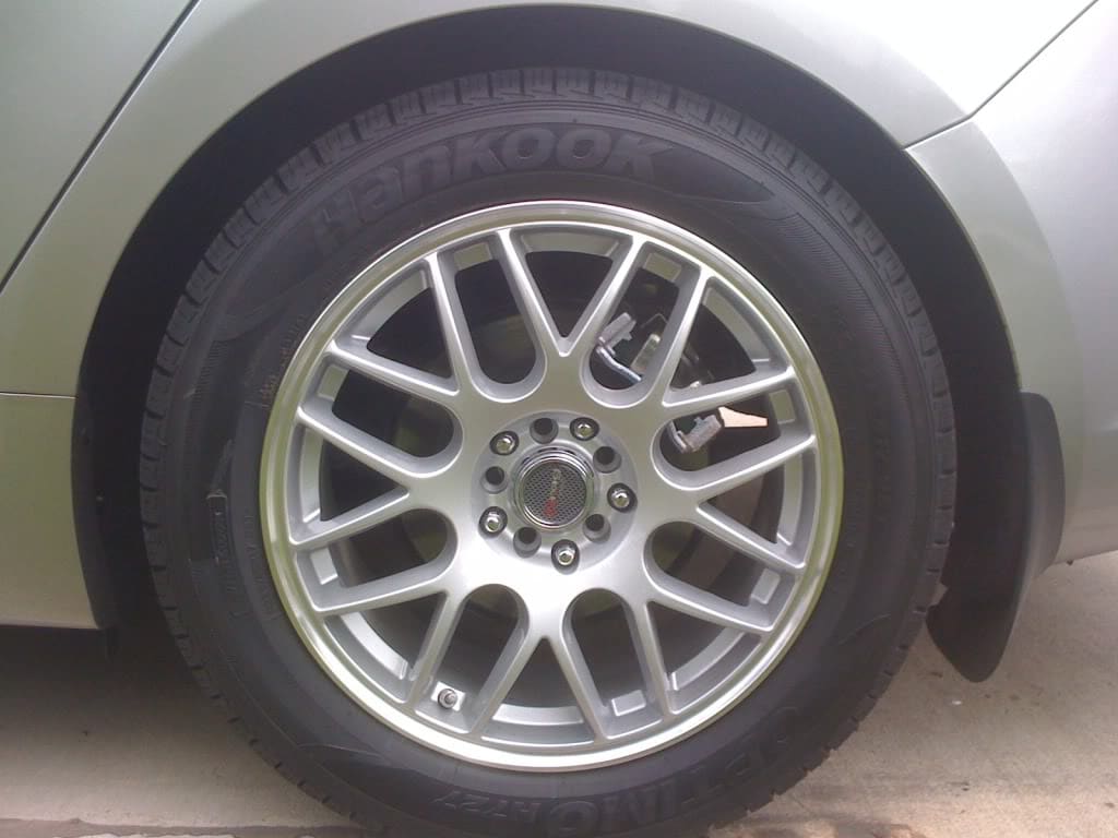 2011 Kia Optima with 17x7.5 Drag DR-34 wheels