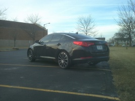 2011 Kia Optima with 20x7.5 MSR 042 wheels