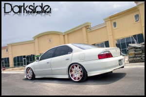 2000 Acura TL with 19x9 Work Varianza D3S wheels