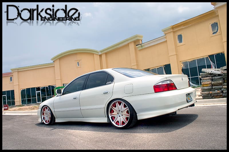2000 Acura TL with 19x9 Work Varianza D3S wheels