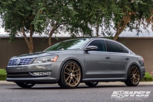2012 Volkswagen Passat with Gianelle Monaco wheels