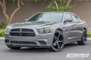 2012 Dodge Charger with Giovanna Closeouts Dalar-5 wheels