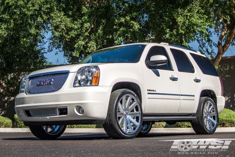 2012 GMC Yukon with Black Rhino Savannah wheels