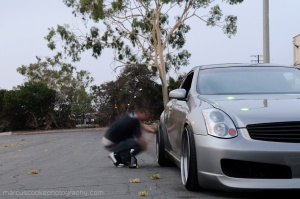 2006 Infiniti G35 with 20x10 Kranson Forged Mesh Klassic wheels