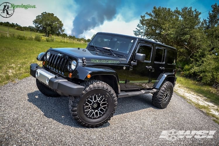2013 Jeep Wrangler with Remington RTC wheels