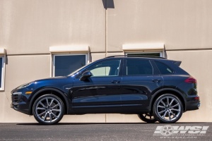 2015 Porsche Cayenne with BBS SV wheels