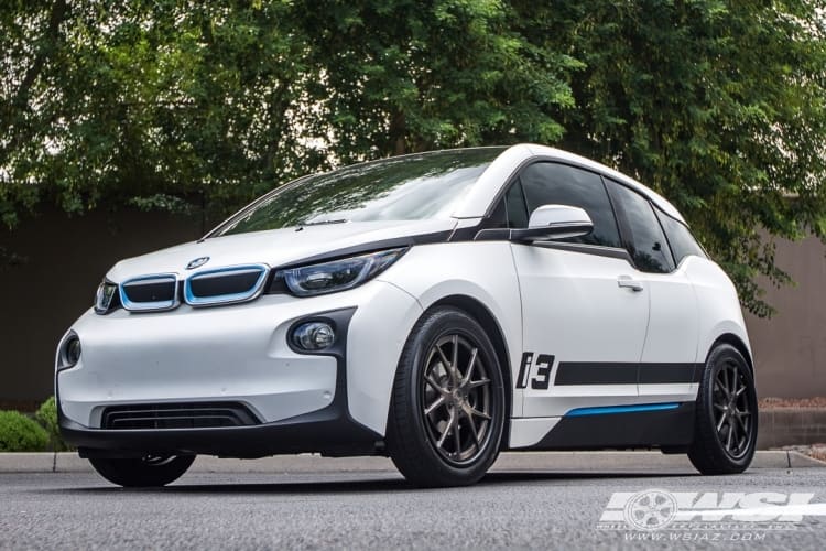 2015 BMW i3 with RSV RSF1 wheels