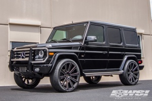 2015 Mercedes-Benz G-Class with Gianelle Santoneo wheels