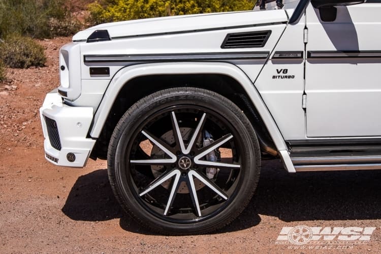 2015 Mercedes-Benz G-Class with Vellano VRV wheels