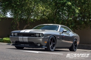 2012 Dodge Challenger with Savini Cast BM-8 wheels