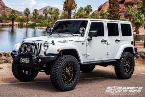 2012 Jeep Wrangler with RBP Off Road 67R AK-8 wheels