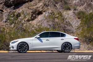 2015 Infiniti Q50 with Gianelle Cuba-10 wheels