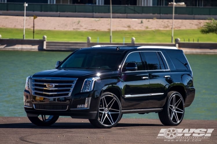 2016 Cadillac Escalade with Koko Kuture Dacono wheels