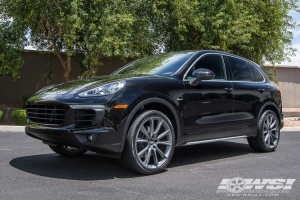 2015 Porsche Cayenne with BBS SV wheels