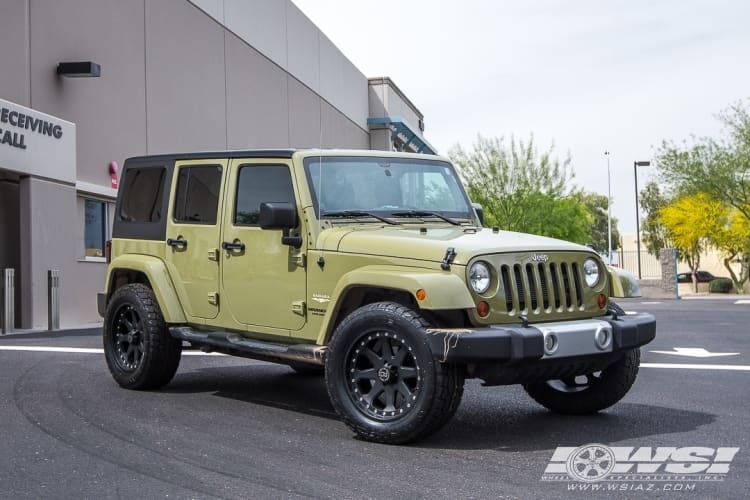 2014 Jeep Wrangler with Black Rhino Imperial wheels