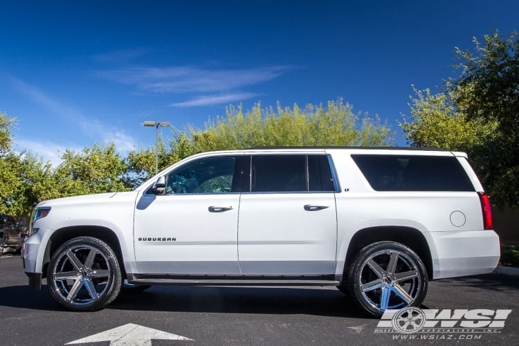 2015 Chevrolet Suburban 1500 with Giovanna Dramuno-6 wheels