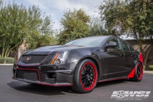 2011 Cadillac CTS with Forgeline MD3S wheels