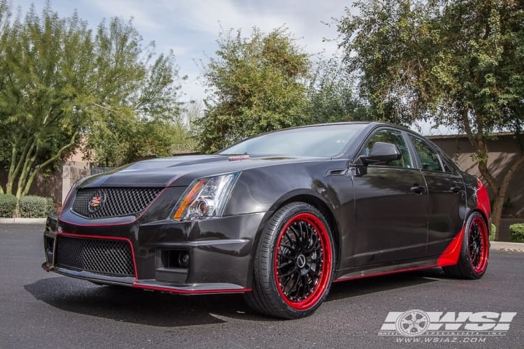 2011 Cadillac CTS with Forgeline MD3S wheels
