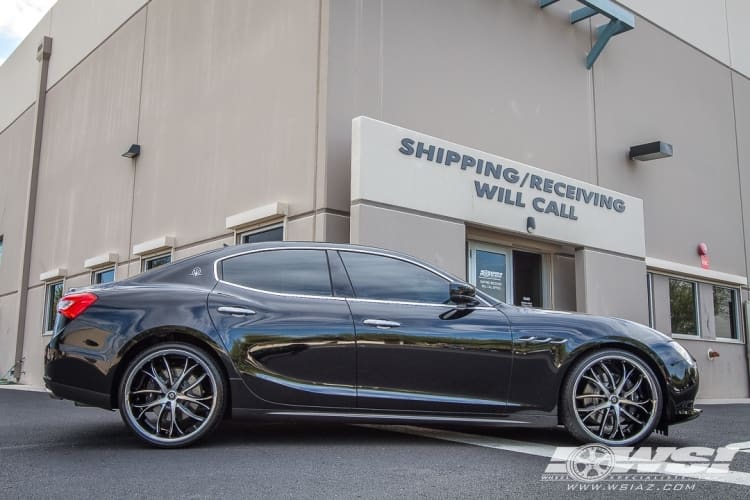 2015 Maserati Ghibli with Lexani Polaris wheels