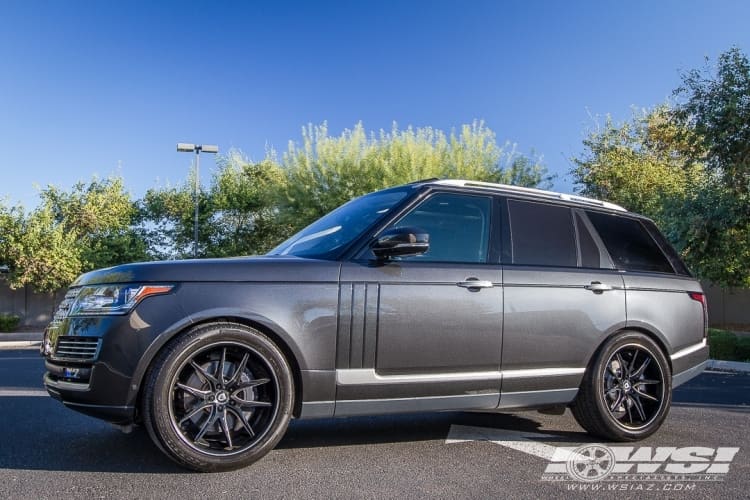 2014 Land Rover Range Rover with Lexani R-12 wheels
